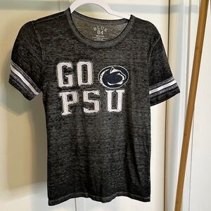 Penn State Blue 84 Charcoal Go PSU Tee size‎ medium